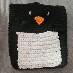 Crochet Penguin Pouch